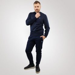 Lacoste Bluza bez kaptura Męska Lacoste Ciemnoniebieski - XL. Bluzy męskie Lacoste, m, bez wzorów, bez ramiączek, bez kaptura. Za 599.00 zł.