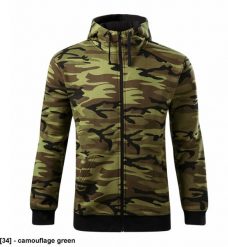 MALFINI - ADLER - Bluza męska, 300 g/m, 65 % bawełna, 35 % poliester camouflage green M. Zielone bluzy męskie MALFINI, m, bez wzorów, z bawełny, bez ramiączek, bez kaptura. Za 77.73 zł.