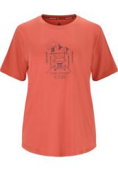 T-shirt damski Whistler Tergo. Szare t-shirty damskie Whistler, l, bez wzorów, z elastanu, klasyczne, bez kołnierzyka, bez ramiączek. Za 87.25 zł.