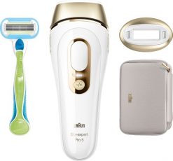 Depilator Braun Braun Silk-expert Pro 5 PL5052 IPL biało-złoty. Depilatory BRAUN. Za 1,699.00 zł.