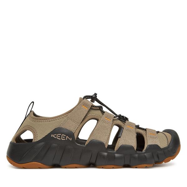 Sandały Keen. Brązowe sandały męskie Keen, bez wzorów, bez zapięcia. Za 489.99 zł.