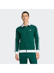 Adidas Bluza adicolor Classic KE1666 Zielony Slim Fit. Zielone bluzy męskie Adidas, m, bez wzorów, z syntetyku, bez ramiączek, bez kaptura. Za 329.99 zł.