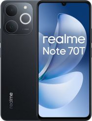 Smartfon Realme REALME NOTE 70T RMX5313 (EU) 128GB 4GB OBSIDIAN Juodas. Smartfony realme. Za 438.41 zł.