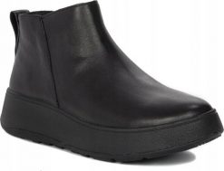 FitFlop FitFlop F-Mode GM2-090 Czarne 38. Czarne obuwie sportowe damskie FitFlop, bez wzorów, bez zapięcia. Za 472.73 zł.