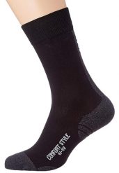 Skarpety Athlesyon Comfort Style. Czarne skarpety męskie UYN, bez wzorów. Za 93.40 zł.