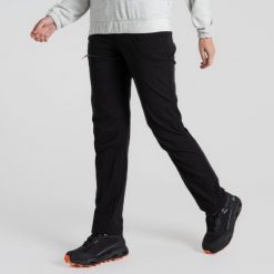 Spodnie damskie Craghoppers Mimas. Czarne spodnie sportowe damskie Craghoppers, na lato, bez wzorów, sportowe, trekkingowe. Za 298.45 zł.