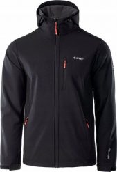 Kurtka męska Hi-Tec Caen czarno-pomarańczowa r. 2XL. Brązowe kurtki męskie Hi-tec, m, bez wzorów, bez kaptura. Za 195.94 zł.