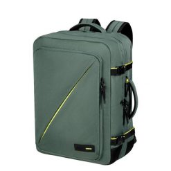 Plecak podróżny do samolotu American Tourister Take2cabin L - dark forest. Zielone plecaki damskie American Tourister, bez wzorów. Za 361.50 zł.