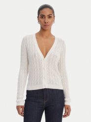 Fracomina Kardigan FR26ST8023K547R9 Écru Regular Fit. Kardigany damskie Fracomina, xl, bez wzorów, bez kołnierzyka. Za 559.99 zł.