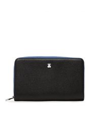 TOUS Portfel Billetera M. New Dubai Saf. 2001689851 Czarny. Czarne portfele damskie tous, ze skóry. Za 399.99 zł.