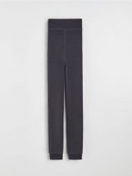 Legginsy z ociepleniem - szary. Szare legginsy damskie Sinsay, bez wzorów. Za 29.99 zł.