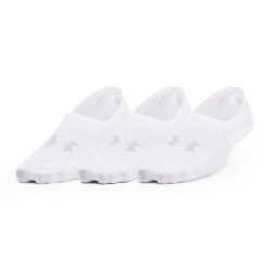 Skarpety treningowe damskie Under Armour Breathe Lite Ultra Low 3P. Białe skarpetki damskie Under Armour, bez wzorów. Za 99.99 zł.