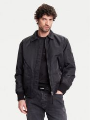 HUGO Kurtka bomber Balamo2531 50541604 Czarny Regular Fit. Czarne kurtki męskie Hugo, l, bez wzorów, z syntetyku, bez kaptura. Za 999.99 zł.
