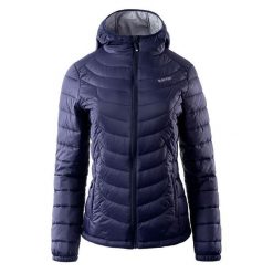 Pikowana Kurtka Damska Nahia. Niebieskie kurtki sportowe damskie Hi-tec, l, bez wzorów, bez ramiączek, bez kaptura, trekkingowe. Za 215.99 zł.