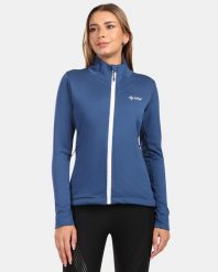 Damska bluza polarowa Kilpi SIREN-W. Niebieskie bluzy damskie Kilpi, bez wzorów, z materiału, sportowe, bez ramiączek, bez kaptura. Za 267.13 zł.