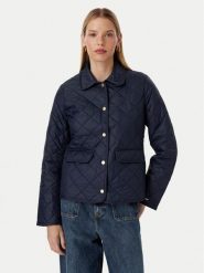 Tommy Hilfiger Kurtka przejściowa WW0WW50936 Granatowy Slim Fit. Niebieskie kurtki damskie Tommy Hilfiger, l, bez wzorów, z syntetyku, bez kaptura. Za 849.99 zł.