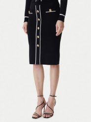 Marciano Guess Spódnica ołówkowa 6RGD03 5905Z Czarny Regular Fit. Czarne spódnice damskie Marciano Guess, m, z aplikacjami, z wiskozy, ołówkowe. Za 619.99 zł.