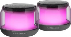 Głośnik Bluetooth Przenośny Mars Gaming MSAURA Czarny 15 W. Czarne głośniki przenośne mars gaming. Za 195.19 zł.