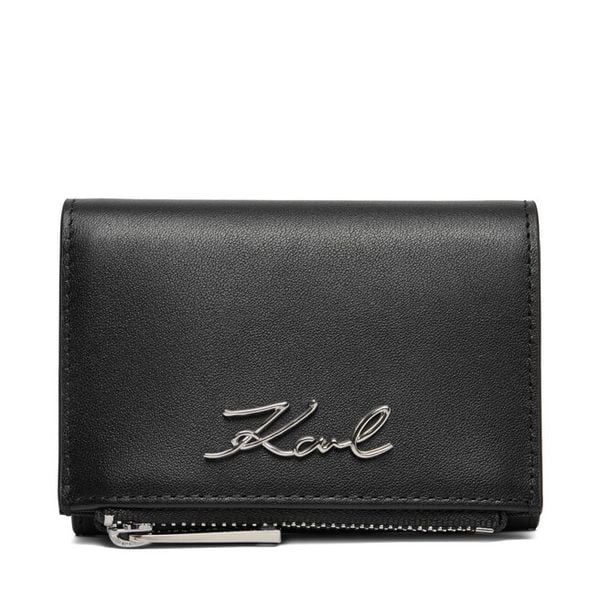 Portfel KARL LAGERFELD. Czarne portfele damskie KARL LAGERFELD. Za 337.99 zł.