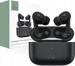 Słuchawki Tech-Protect Earphone Pro (THP2743) czarne. Czarne słuchawki bezprzewodowe TECH-PROTECT. Za 56.70 zł.