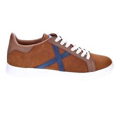 Tenisówki Munich Model Rete 98 Kolor Jasnobrązowy. Brązowe trampki męskie munich, bez wzorów, z materiału, bez zapięcia. Za 467.90 zł.