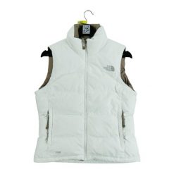 Second life - Kurtka puchowa The North Face 700 - Stan dobry. Białe kurtki sportowe damskie The North Face, bez wzorów, z puchu, bez ramiączek, bez kaptura, trekkingowe. Za 363.74 zł.