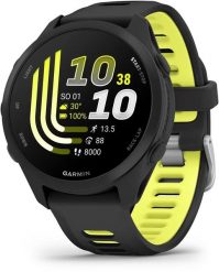 Zegarek sportowy Garmin Forerunner 170 Czarno-żółty (010-03920-00). Czarne zegarki sportowe Garmin, bez wzorów. Za 1,370.23 zł.