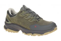 Buty trekkingowe męskie Ecco Receptor XP WP. Zielone trekkingi męskie ecco, z materiału, bez zapięcia. Za 807.00 zł.