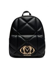 LOVE MOSCHINO Plecak JC4037PP1NLC0000 Czarny. Czarne plecaki damskie Love Moschino, bez wzorów, ze skóry. Za 669.99 zł.
