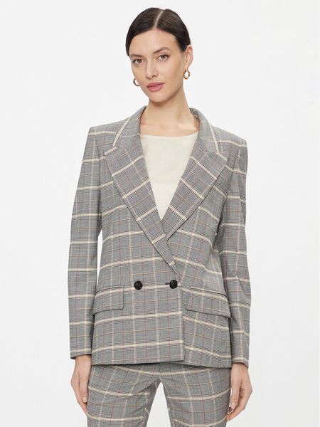 Marella Marynarka Illipe 2330461436200 Szary Regular Fit. Szare marynarki i żakiety damskie Marella, bez wzorów, z syntetyku, bez kołnierzyka, bez ramiączek. Za 1,329.00 zł.
