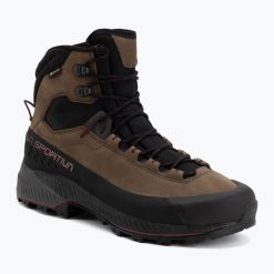 Buty trekkingowe męskie La Sportiva TX5 Evo Mid GTX. Szare trekkingi męskie La Sportiva, z gore-texu, przed kolano, bez zapięcia. Za 1,189.00 zł.