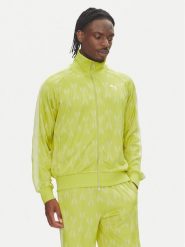Puma Bluza The NeverWorn V T7 631491 Zielony Regular Fit. Zielone bluzy męskie Puma, m, bez wzorów, z syntetyku, bez ramiączek, bez kaptura. Za 499.99 zł.