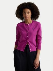 Polo Ralph Lauren Kardigan 211971871010 Fioletowy Slim Fit. Fioletowe kardigany damskie Polo Ralph Lauren, xxs, bez wzorów, z bawełny, bez kołnierzyka. Za 699.99 zł.