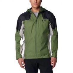 Kurtka uniwersalna męska Columbia Inner Limits Iii. Czarne kurtki męskie Columbia, l, bez wzorów, klasyczne, z kapturem. Za 279.00 zł.