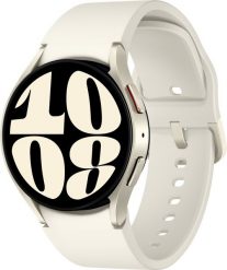 Smartwatch Samsung Galaxy Watch 6 Stainless Steel 40mm Beżowy (SM-R930NZEAEUE). Brązowe zegarki smartwatch SAMSUNG, bez wzorów. Za 1,413.45 zł.