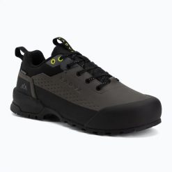 Buty trekkingowe męskie KADVA Strike Low WP. Czarne trekkingi męskie KADVA, na jesień, z gumy, przed kostkę, bez zapięcia. Za 349.99 zł.