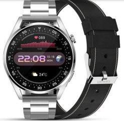 Smartwatch Giewont GW450-5 Srebrny (GW450-5). Szare zegarki smartwatch Giewont, bez wzorów. Za 169.99 zł.