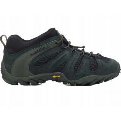 Buty Trekkingowe Męskie Merrell Chameleon Stretch. Czarne buty zimowe męskie Merrell, bez wzorów, bez obcasa, bez zapięcia. Za 569.00 zł.