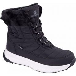 Buty Trekkingowe Damskie Zimowe Irine. Czarne obuwie trekkingowe damskie IGUANA, bez zapięcia. Za 263.99 zł.