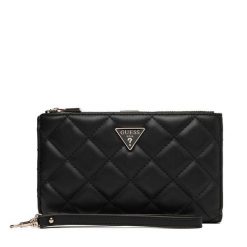 Portfel Guess. Czarne portfele damskie Guess. Za 294.99 zł.