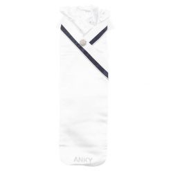 Krawat jeździecki ANKY Stock Symphony C-Wear. Białe krawaty i muchy ANKY, bez wzorów, z materiału, eleganckie. Za 275.05 zł.