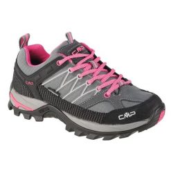 Buty CMP Rigel Low Wmn W 3Q54456-103Q szare. Szare obuwie trekkingowe damskie z materiału, bez zapięcia. Za 527.37 zł.