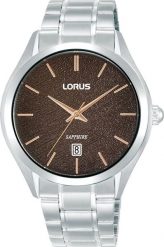 Zegarek męski Lorus RH969RX9 srebrny. Szare zegarki męskie Lorus, bez wzorów, srebrne. Za 497.74 zł.