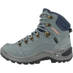 Buty trekkingowe damskie Lowa Renegade Gtx Mid S. Czerwone obuwie trekkingowe damskie Lowa, z materiału, za kostkę, bez zapięcia. Za 1,066.00 zł.