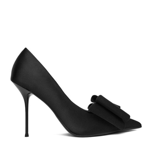 Szpilki Eva Minge. Czarne szpilki damskie Eva Minge, bez wzorów, bez obcasa, na szpilce, bez zapięcia. Za 269.99 zł.