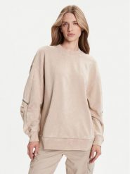 G-Star Raw Bluza Washed 3D D27738-D969 Beżowy Oversize. Brązowe bluzy damskie G-Star Raw, l, bez wzorów, z bawełny, retro, bez ramiączek, bez kaptura. Za 539.99 zł.