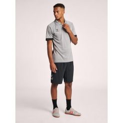 Polo Hummel Lead Functional. Szare koszulki sportowe męskie Hummel, m, bez wzorów, bez ramiączek. Za 191.30 zł.