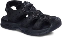 Grisport Grisport sandały męskie GR-25-01-9029M BLACK 45. Czarne sandały męskie Grisport, bez wzorów, sportowe, bez zapięcia. Za 219.99 zł.