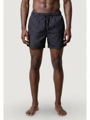 EA7 Emporio Armani Szorty kąpielowe 7M001677 AF21249 MC429 Czarny Regular Fit. Czarne kąpielówki męskie EA7 Emporio Armani, m, bez wzorów, z syntetyku. Za 329.99 zł.