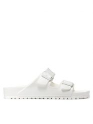 Birkenstock Klapki Arizona EVA 0129441 Biały. Białe klapki męskie Birkenstock, bez wzorów, z syntetyku, bez zapięcia. Za 249.99 zł.